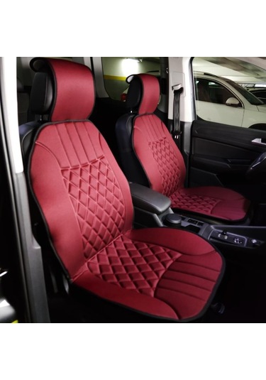 Space Oto Koltuk Minderi, Fiat Araçlara Uyumlu 2'li Set Özel Tasarım Minder Premium 001