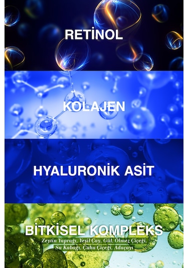 Age Reverse Kırışıklık Karşıtı Krem 50 ml - %10 Retinol, Kafein, Dolgunluk, Sıkılık