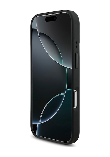 İphone Uyumlu 17 Pro Kılıf Bmw Lisanslı M-safe Şarj Özellikli Metal Bmw Ve M Logolu Pu Karbon Kırmızı