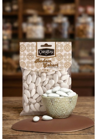 Beyaz Badem Şekeri 150 Gram