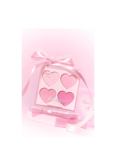 Dasique Karıştırılabilir Renk Tonlarına Sahip 4lü Allık Paleti Blending Mood Cheek 14 Love Heart 14 Love Heart
