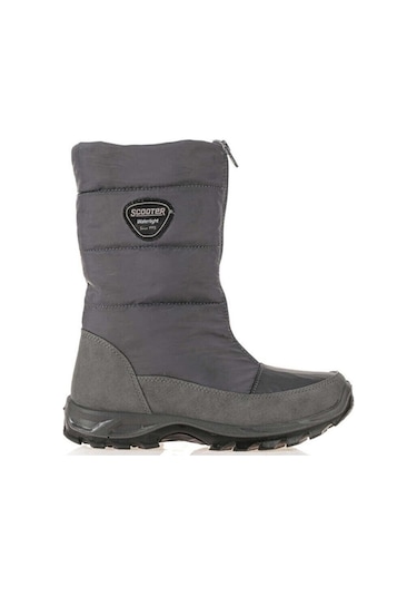 Scooter 5547 Bayan Kar Botu Gri Siyah