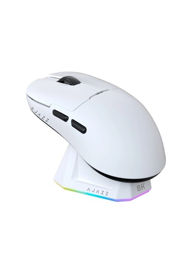 Aj159 Pro Kablosuz 3 Modlu 8.000 Hz-26.000dpı Oyuncu Mouse Paw3395 Sensör Rgb Şarj Istasyonu Diğer