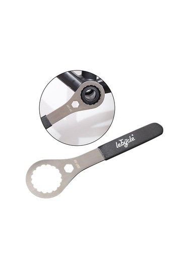 Suntek Taşınabilir Bisiklet Bb Anahtarı Evrensel Alt Bb50 Gümüş Siyah Çok Renkli