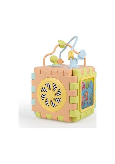 2 In 1 Eğitici Küp Ve Puzzle 1 Adet