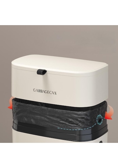 Yaratıcı Duvara Monte Asılı Çöp Kovası Mutfak Dolap Kapağı Kapaklı Mutfak Çöp Kovaları Çöp Kovası Ev Diğer