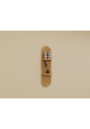 Rafino Dekoratif Raf-lefkas Meşe Renk