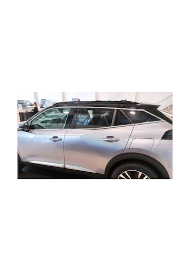 Peugeot 2008 Cam Çerçevesi 12 Parça Krom Nikelajı 2020 Sonrası