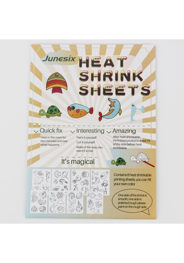 Suntek 8x Shrink Plastik Levhalar Sanat Kalemleri Takı Yapımı