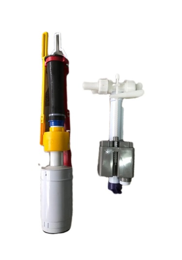 Japar Gömme Rezervuar Doldurma&boşaltma Seti Gri  -  Beyaz