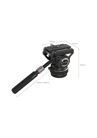Smallrig Dh10 4165 Video Tripod Kafası