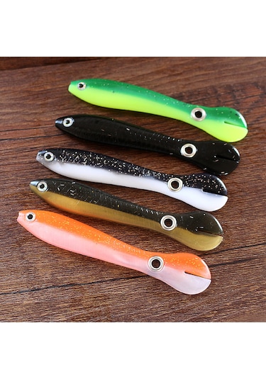 Neevoyu Tatlı Ve Tuzlu Su İçin Yüzen Yem Balık Avı Oltası - 7cm Yumuşak Yem