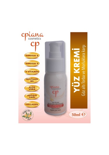 Cpiana Yüz Kremi Argan Yağlı 50ml