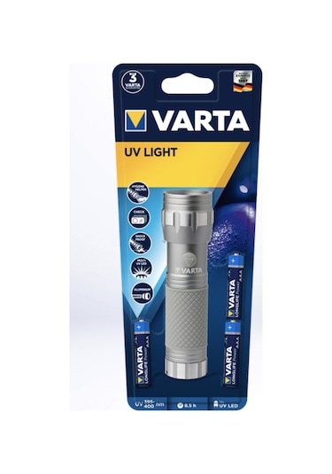 Varta Uv Light 15638 - Ultraviyole Işık Açık Gri