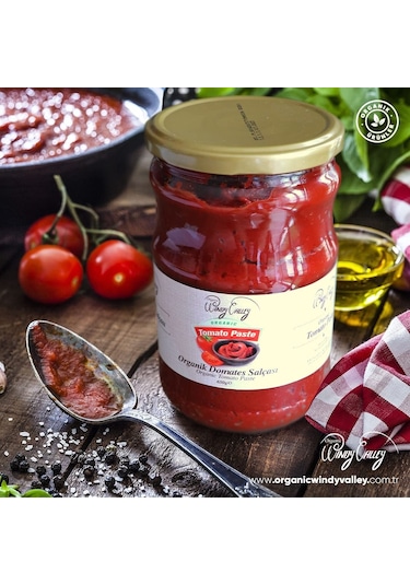 Organic Windy Valley Organik Domates Salçası  650 G