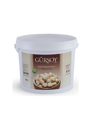 Gürsoy Sütlü Fındık Kreması Plastik Kova 5 KG