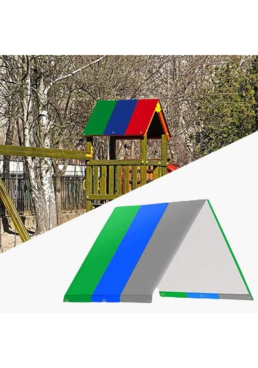 Suntek Su Geçirmez Salıncak Seti Yedek Tarp Yeşil-mavi-gri Yeşil Mavi Gri Yeşil - Mavi - Gri