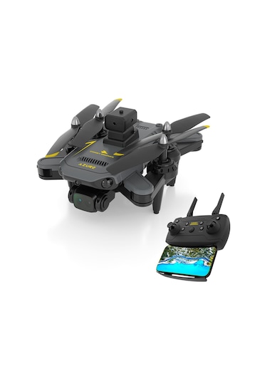 Corby Drones Cx023 Çarpışma Önleyici Sensörlü Kameralı Smart Drone Siyah