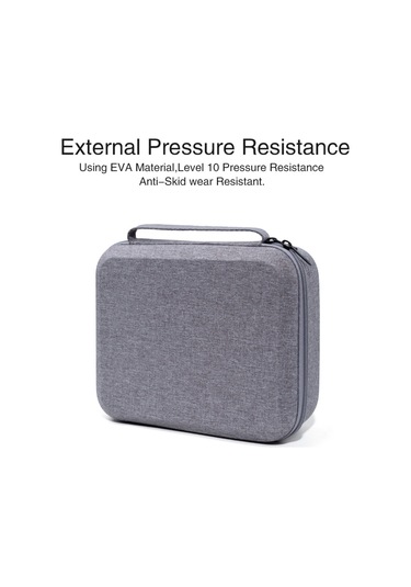 Maiyame Djı Mini 2 İçin Siyah Dış Kabuk Kırmızı İç Dolgu Taşınabilir Çantası - Su Geçirmez, Basınç Dayanıklı, Kumanda, 3 Pil Ve Aksesuarları Saklar