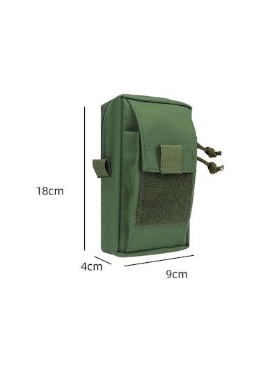 Haki-açık Acil Molle Taktik Bel Çantası Omuz Çantası Edc Çantası Telefon Paketi Spor Tırmanma Koşu Aksesuarları Avcılık Çantaları