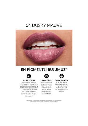Ultra Kremsi Ruj - Dusky Mauve 0