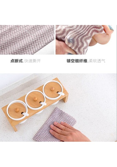 Yaleker Gri İnce Lif Tek Kullandım Temizlik Bezi, Kırık Noktalı, Islak/kuru Kullanım, Mutfak/ofis/ulaşım, 50 Adet/rulman