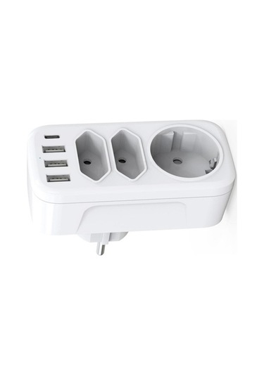 Pazly Yatak Suntek Ofis Odası İçin Çoklu Çıkışlı Genişletici 3 Hp