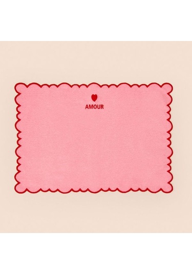 Evidea Soft Amore Amerikan Servis - Pembe - 30x50 Cm Pembe