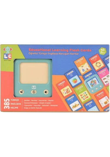 Nessiworld Lc-31050öğreticitürkçe-ingilizcekonuşanflashkartlar-let'sbechild-39714