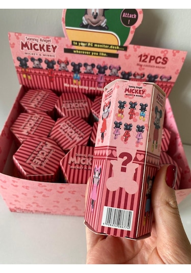 Mickey Sonny Angel Blind Box- Mickey And Minnie Karakterler Blind Box Sürpriz Oyuncak 1 Adet