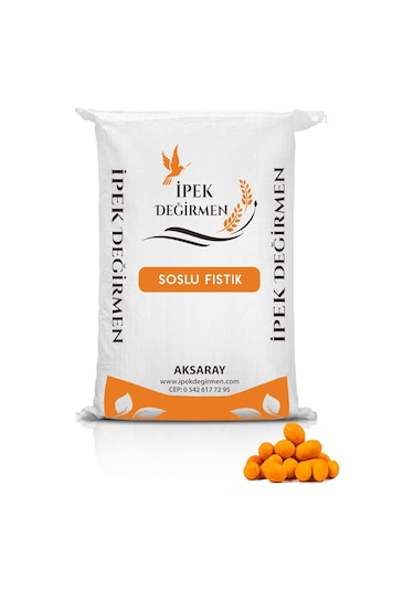 İpek Değirmen İri Boy Cips Çerez Soslu Fıstık 5 KG