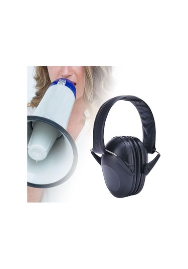 Homyl Kulak Kapakları Çim Biçme Uyku Ofisi Için Siyah