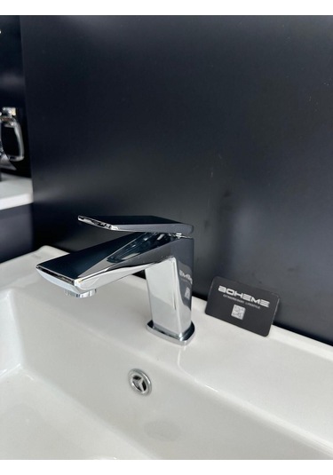 Boheme Fleko Chroma Krom Lavabo Bataryası Krom