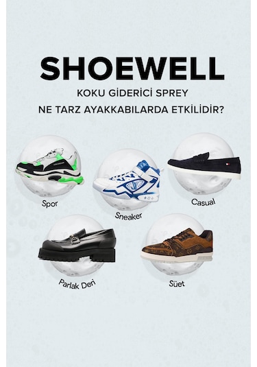 Shoewell Ayakkabı Kokusu  Sprey
