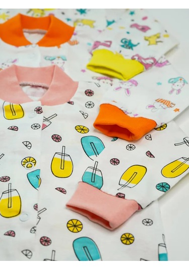 Gulilapuli Yeni Doğanlar İçin 3 Parça Takım T-şirti. 214701885 Bej