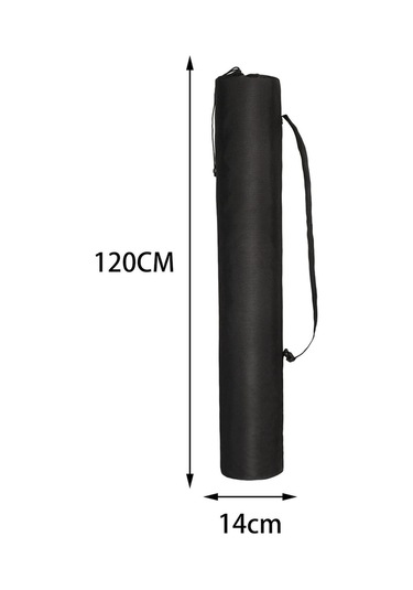 Dolıty Kamp Sandalyesi Saklama Çantası Çadır Direği 14cmx120cm Siyah