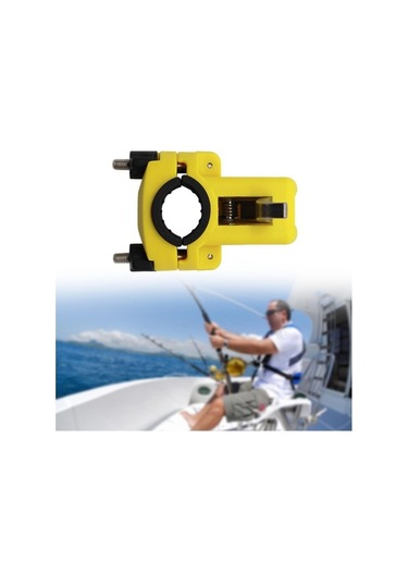 Pazly Tutucu Tekne Sarı Homyl Çıkarılabilir Balıkçılık Olta Aksesuarı