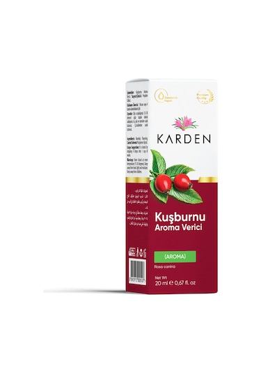 Karden Kuşburnu Aroması 20 ML