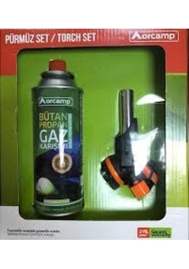 Orgaz Torch Set Siyah