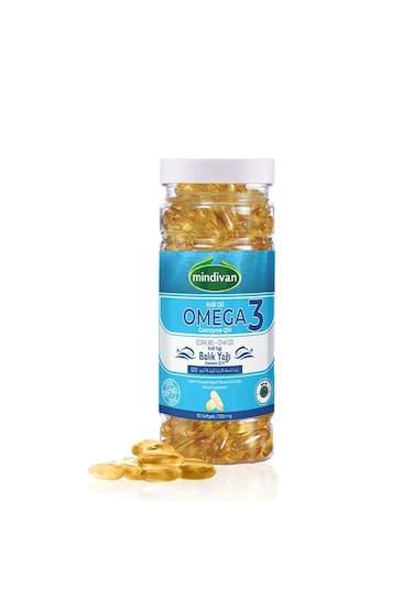 Mindivan Omega3 Balık Yağı 1000 Mg 90 Softgel