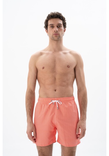 Arma Erkek Regular Fit Çok Renkli Mayo Deniz Şortu Y25525278001 Turuncu