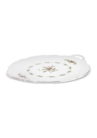 Karaca Vintage Rose Tepsi 35 Cm Çok Renkli