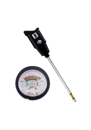 Suofeng Toprak Ph Ve Nem Ölçer, Yüksek Hassasiyetli Pas Koruyucu Metal Prob, Pil Gerektirmeyen Bahçe Aleti