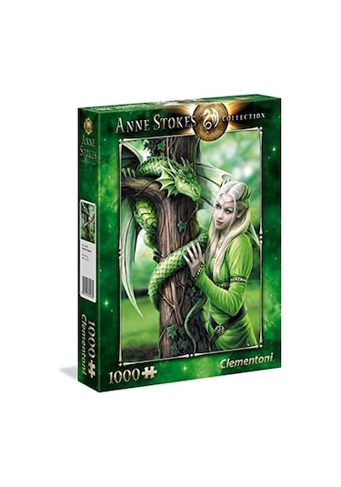 - 1000 Parça Anne Stokes Yetişkin Puzzle - Kindred Spirits