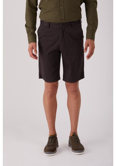 Dufy Koyu Gri Erkek Regular Fit Short - 86805 Koyu Gri