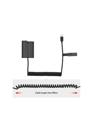 Novahub Andoer En-el15 Usb-c Yedek Pil - 8.4v/2a Çıkış, Nikon Kamera Uyumluluğu