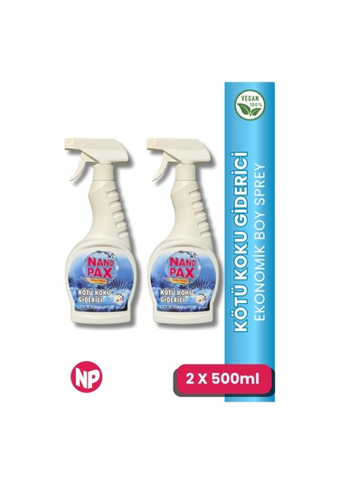 Kötü Koku Giderici Sıvı Sprey 2 X 500 Ml