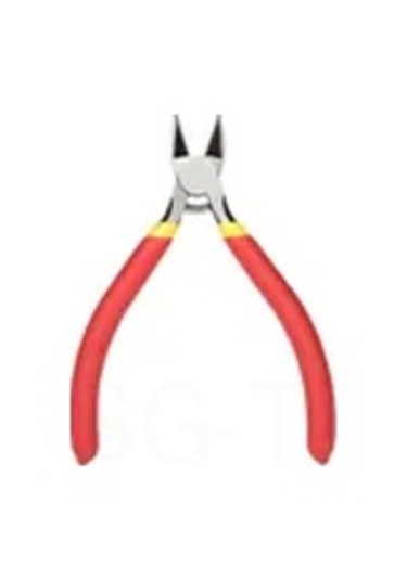 Springsun 5 İnç Karbon Çelik Japon Tipi Eğik Açılı Pense, Anti Kayma İki Renkli Kolu, Yaylı Tasarım, Keskin Ve Dayanıklı, Tu-511 Modeli