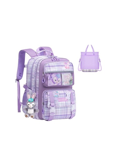 Wawashop Karikatür Büyük Kapasiteli Okul Çantası P8lvjo Renkli