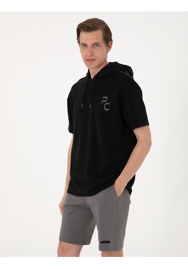 Pierre Cardin Erkek Siyah Sweatshirt 50302613-vr046 Siyah